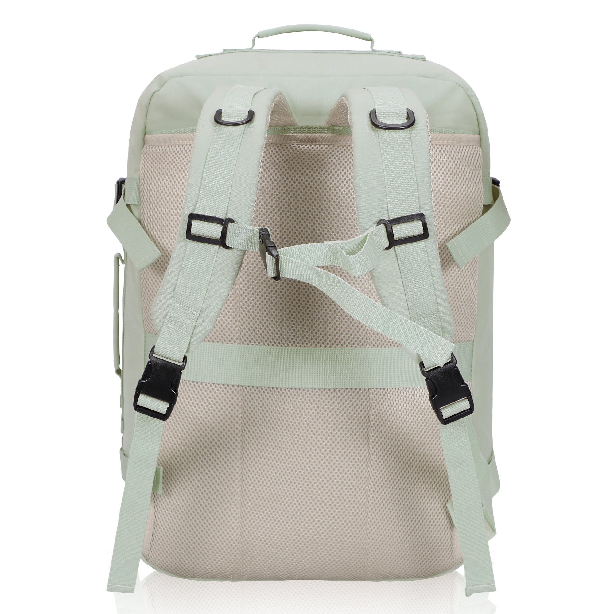 Compass 38L Carry On Luggage Backpack + Fanny Pack