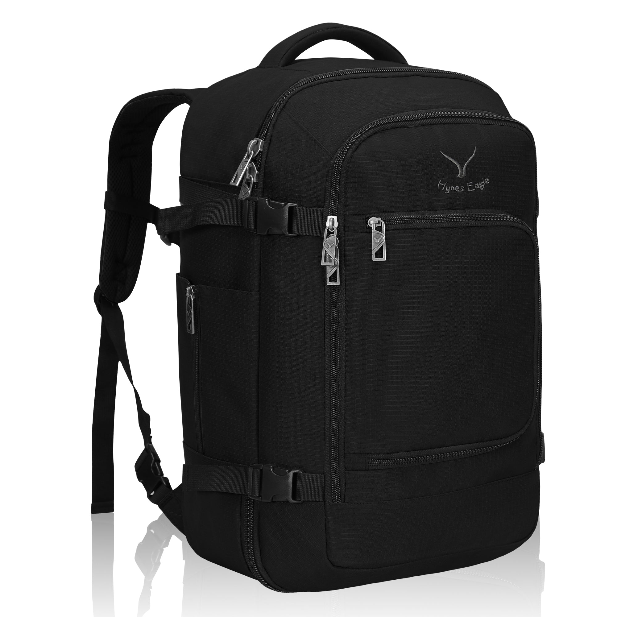 40L Dry-Wet Travel Backpack Set-Black