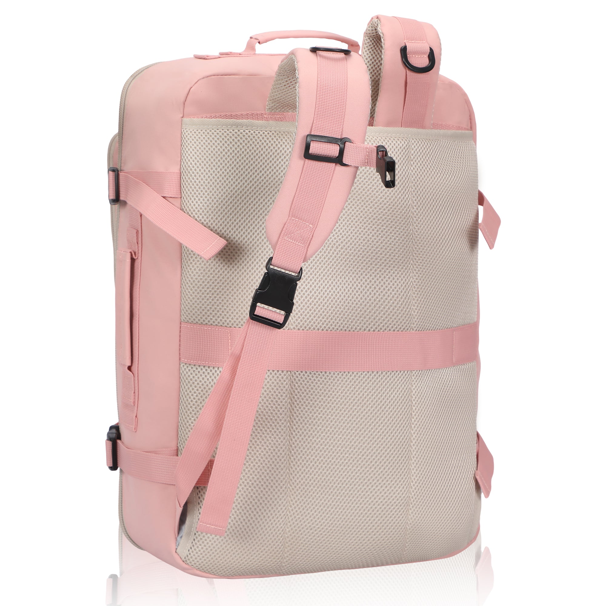 Compass 38L Carry On Backpack+ Wristlet Bag