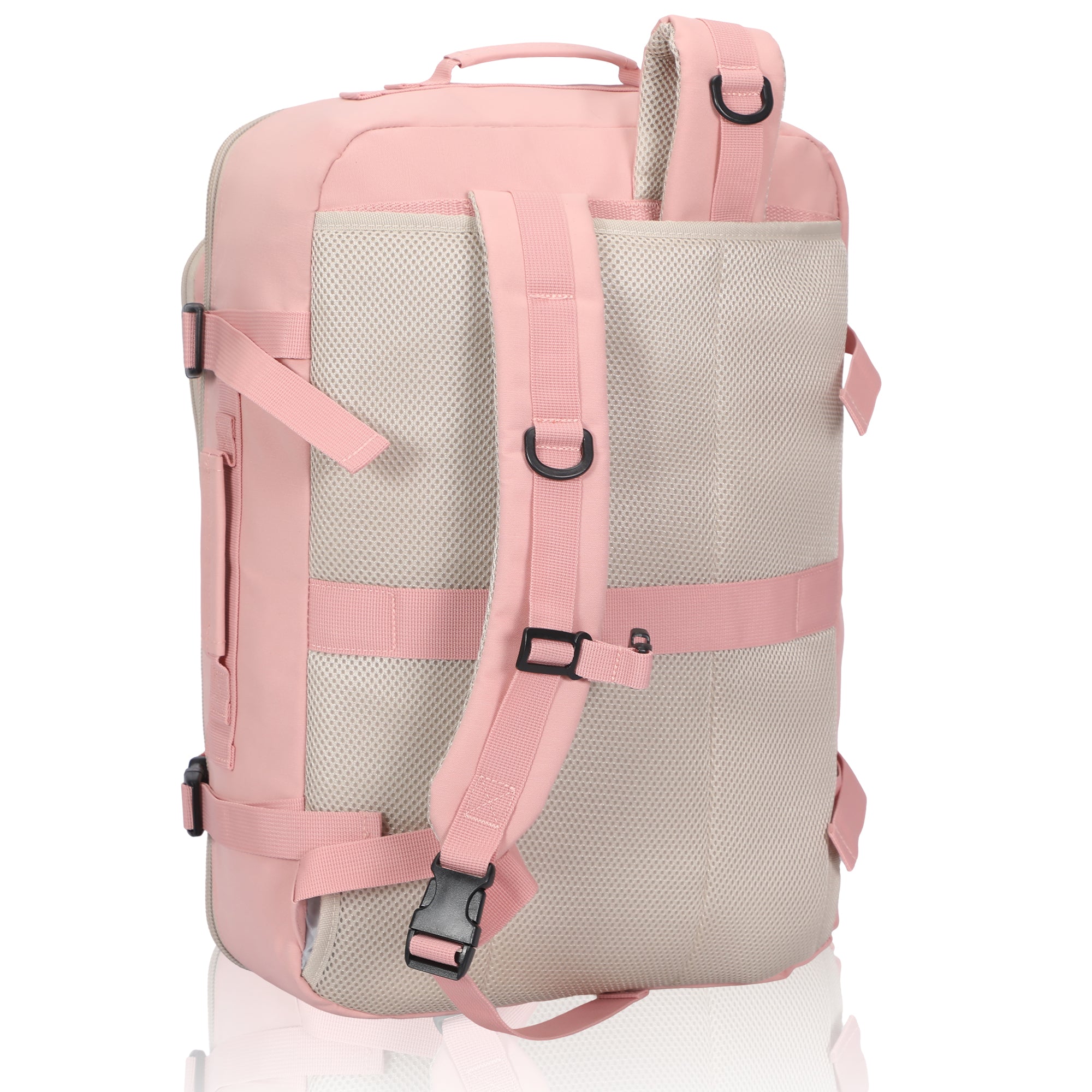 Compass 38L Carry On Luggage Backpack + Fanny Pack