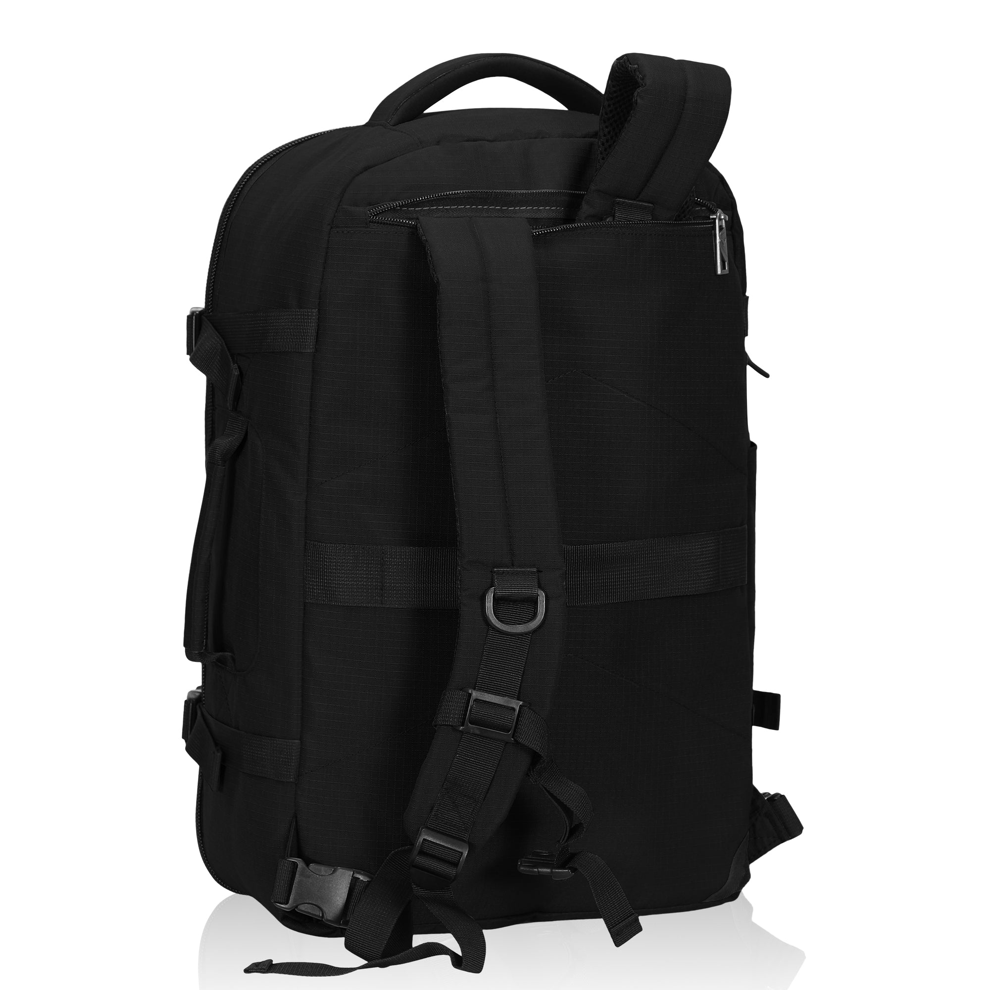 40L Dry-Wet Travel Backpack Set-Black
