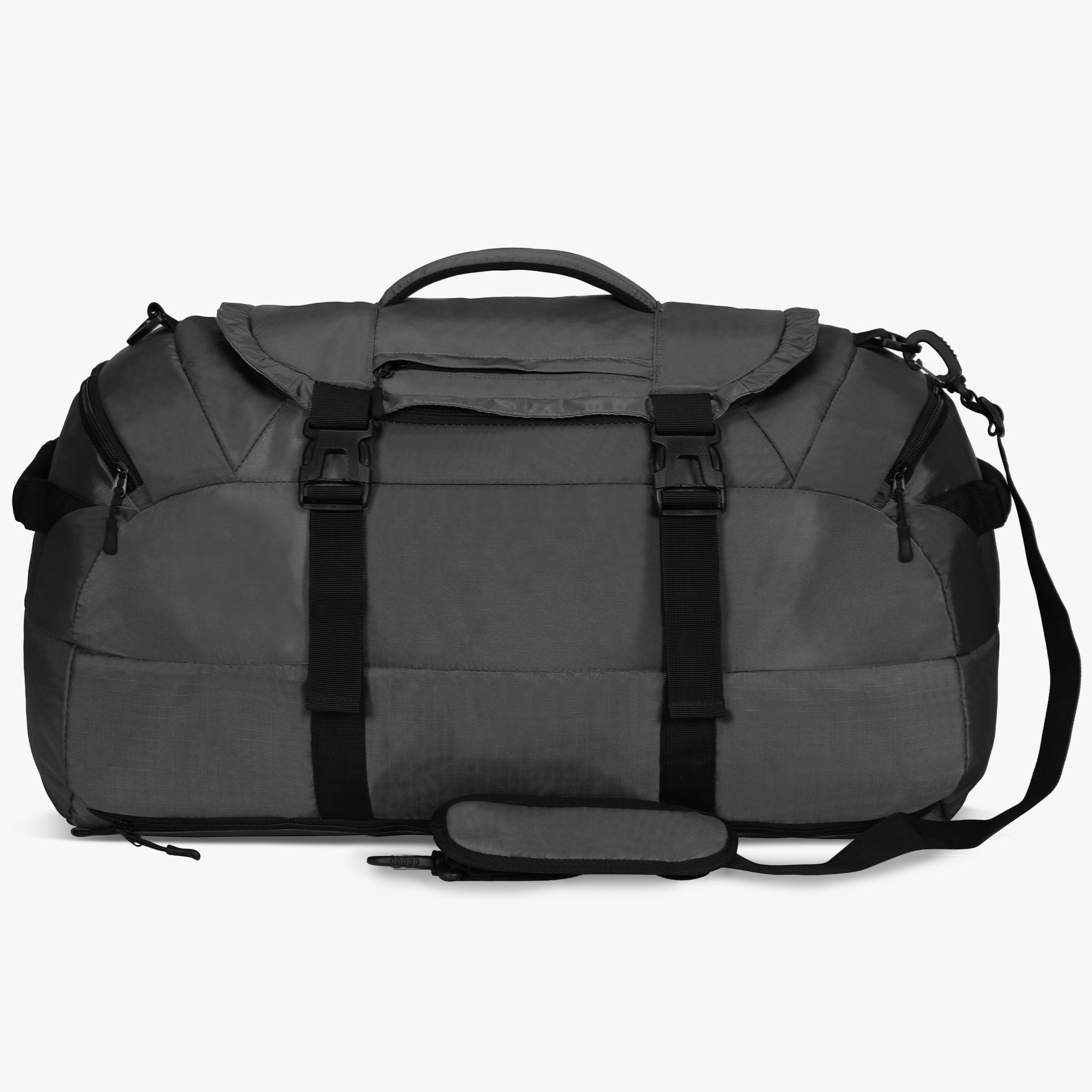65L Convertible Duffel Backpack-Grey