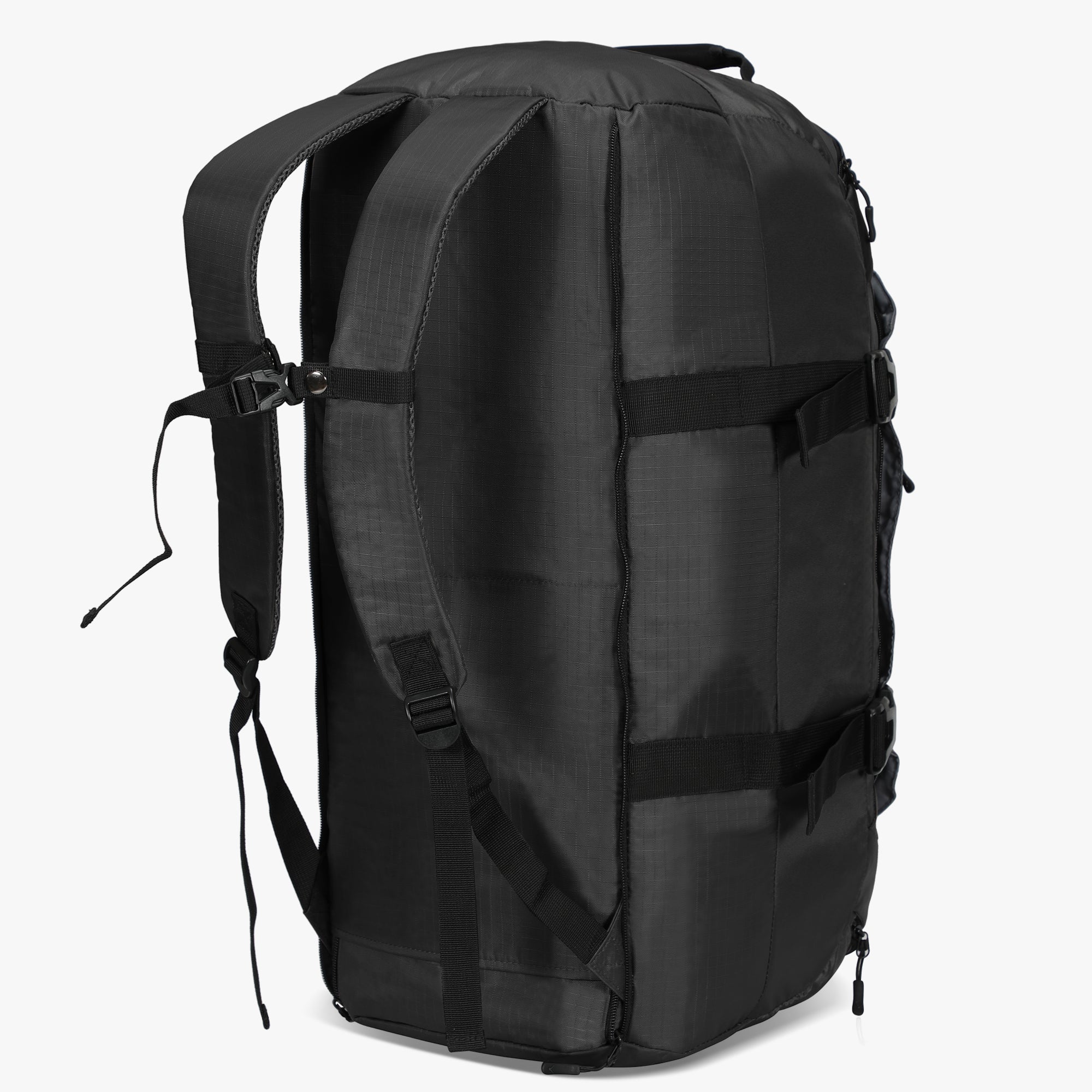 65L Convertible Duffel Backpack-Grey