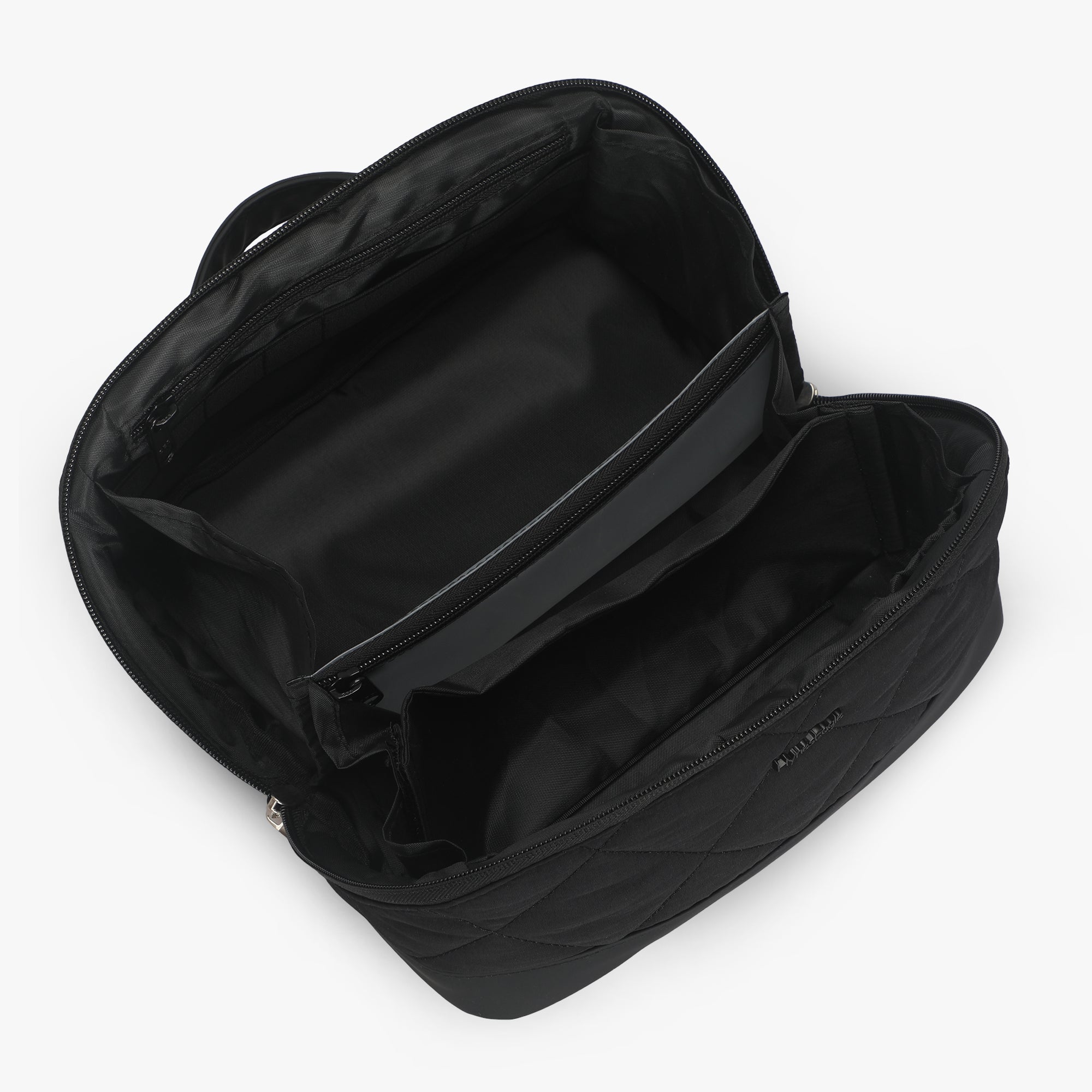 Quilted Makeup Bag Organizer – Structured Base – Hynes Eagle
