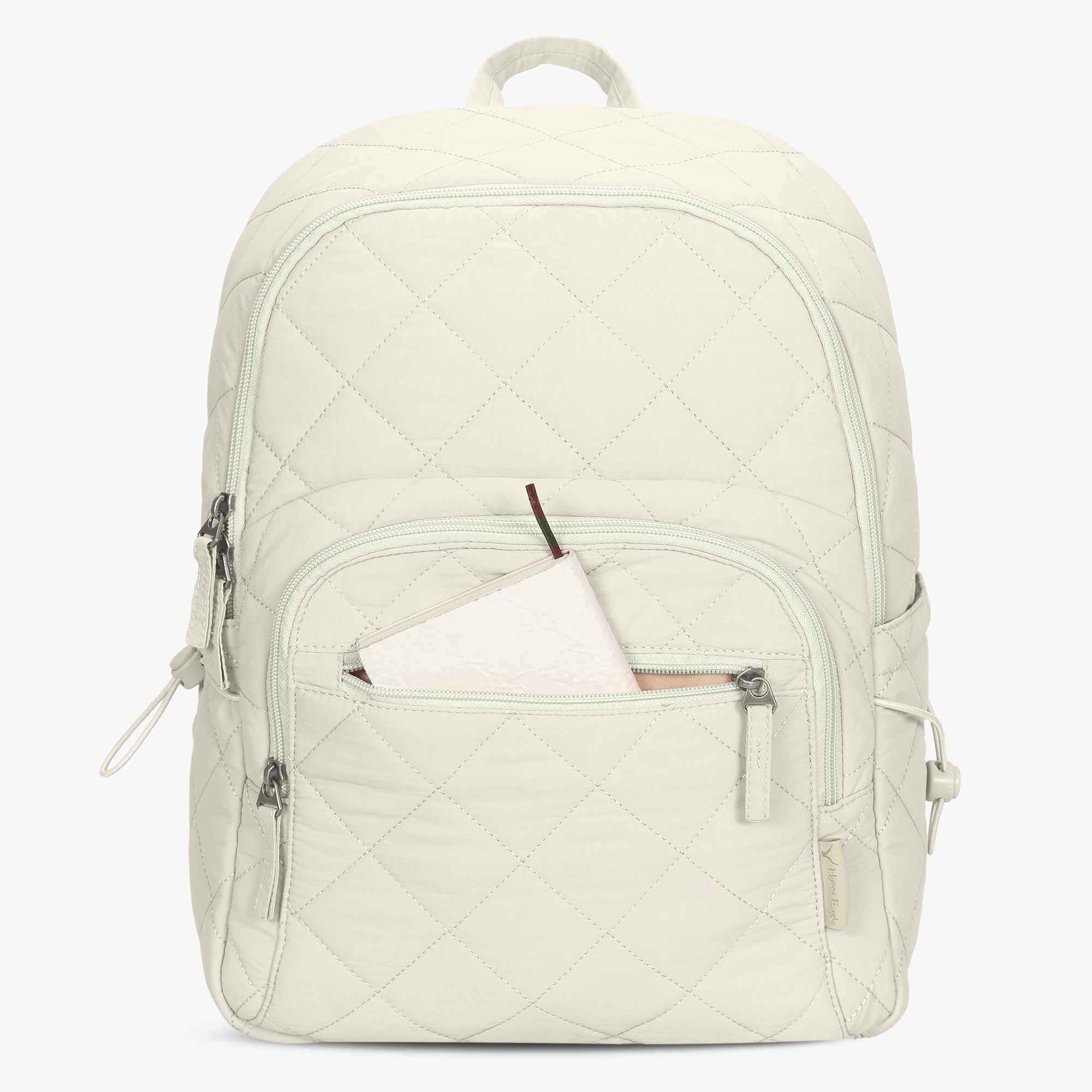 Hynes Eagle 20L Water-Resistant Nylon Laptop Backpack – Quilted Lightweight Design – Travel & School