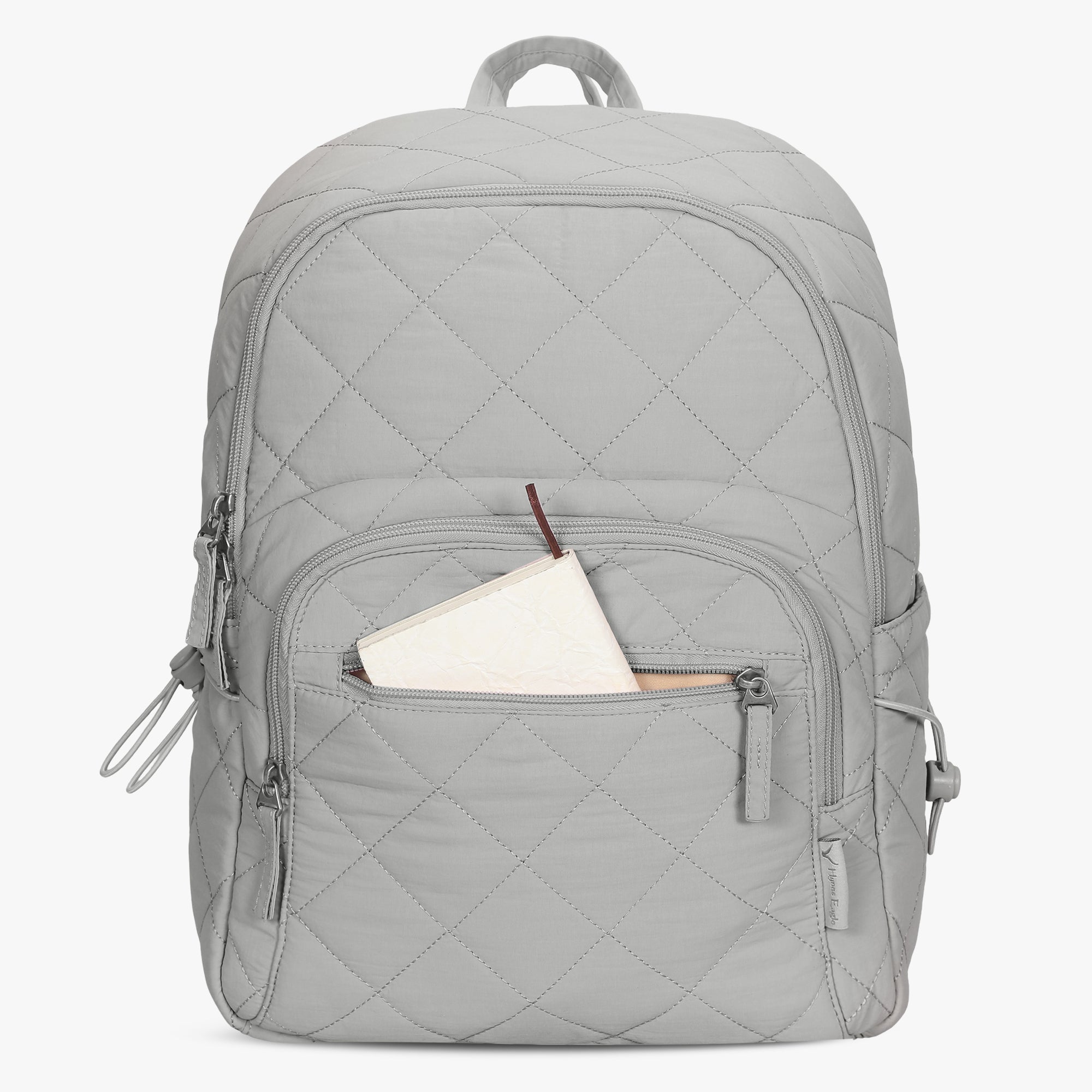 Hynes Eagle 20L Water-Resistant Nylon Laptop Backpack – Quilted Lightweight Design – Travel & School