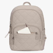 Hynes Eagle 20L Water-Resistant Nylon Laptop Backpack – Quilted Lightweight Design – Travel & School