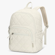Hynes Eagle 20L Water-Resistant Nylon Laptop Backpack – Quilted Lightweight Design – Travel & School