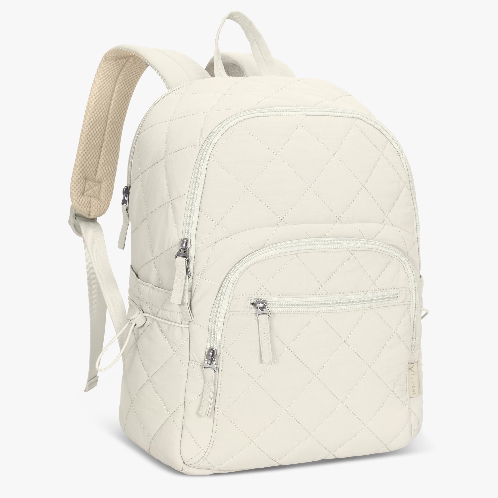 Hynes Eagle 20L Water-Resistant Nylon Laptop Backpack – Quilted Lightweight Design – Travel & School