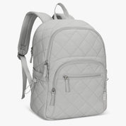 Hynes Eagle 20L Water-Resistant Nylon Laptop Backpack – Quilted Lightweight Design – Travel & School
