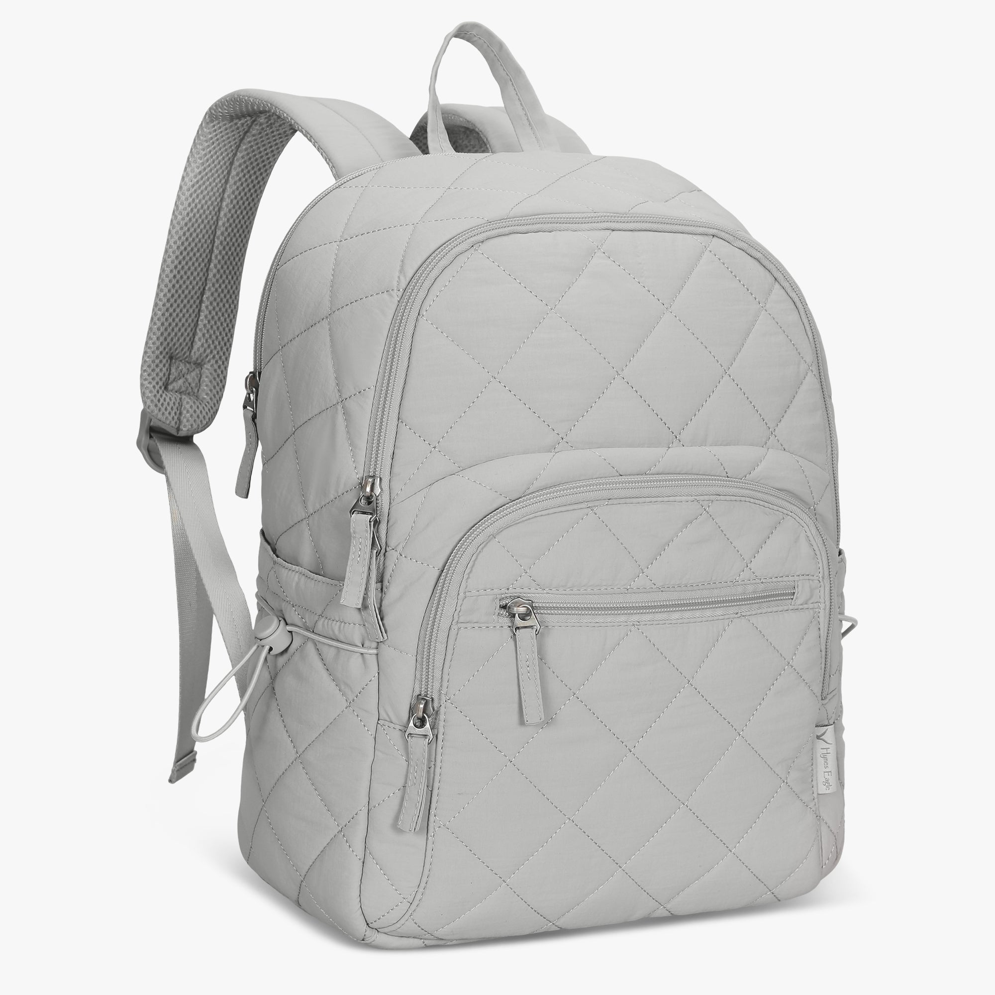 Hynes Eagle 20L Water-Resistant Nylon Laptop Backpack – Quilted Lightweight Design – Travel & School
