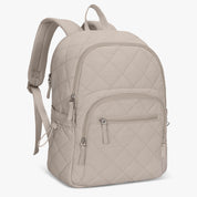 Hynes Eagle 20L Water-Resistant Nylon Laptop Backpack – Quilted Lightweight Design – Travel & School