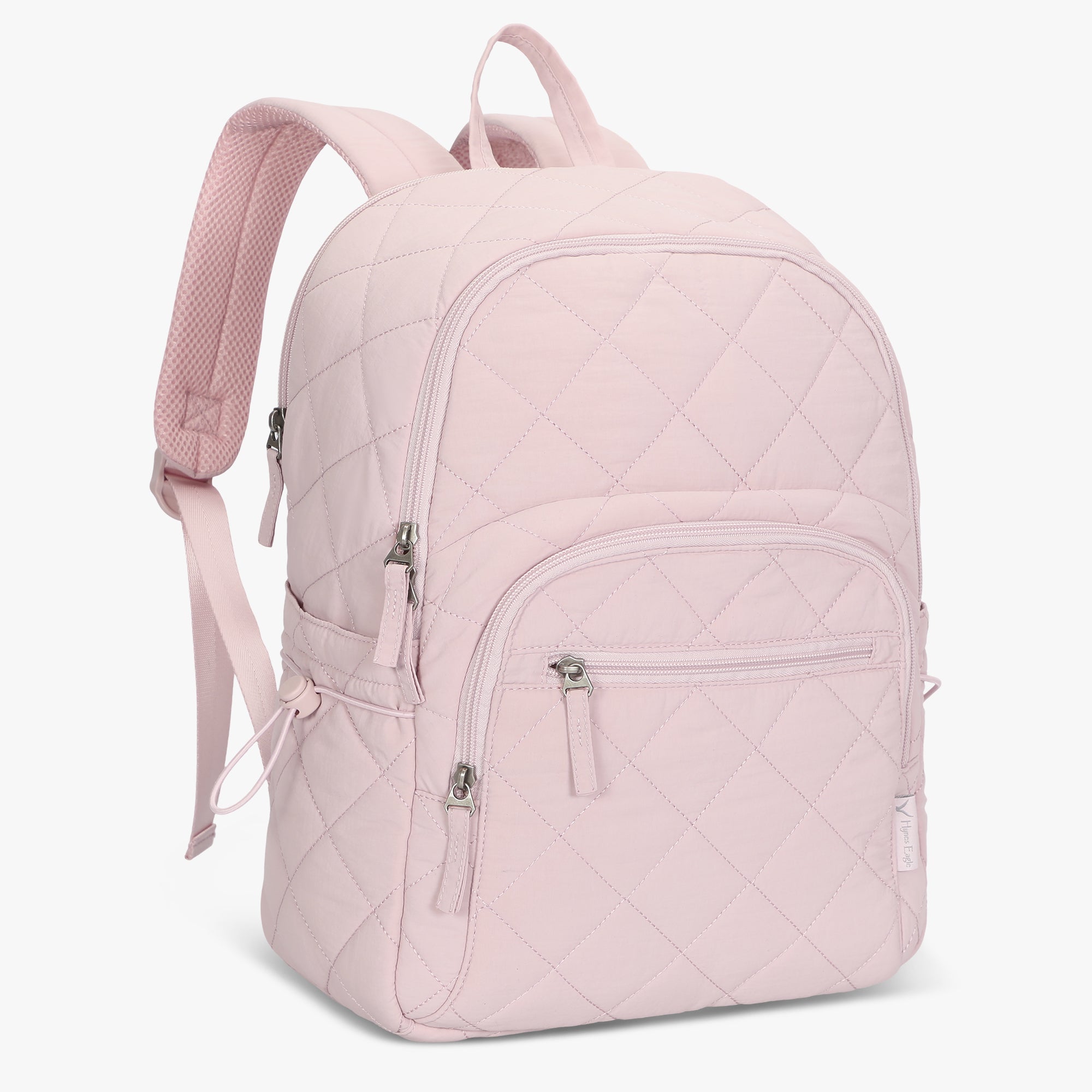 Hynes Eagle 20L Water-Resistant Nylon Laptop Backpack – Quilted Lightweight Design – Travel & School