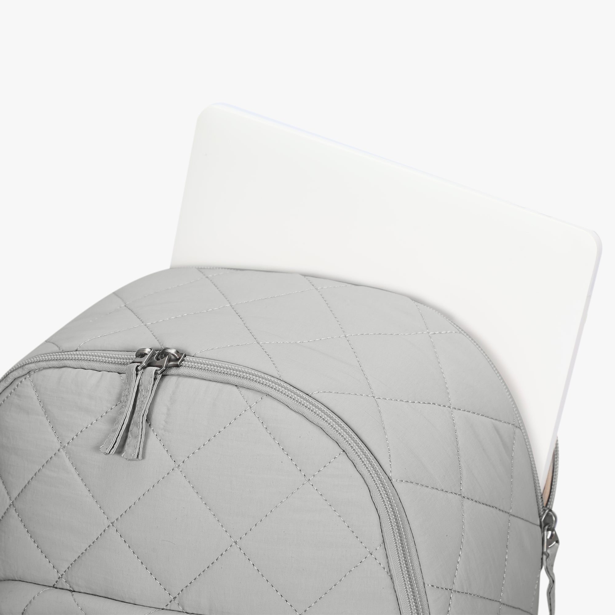 Classic Quilted Laptop Backpack – Hynes Eagle Ivory