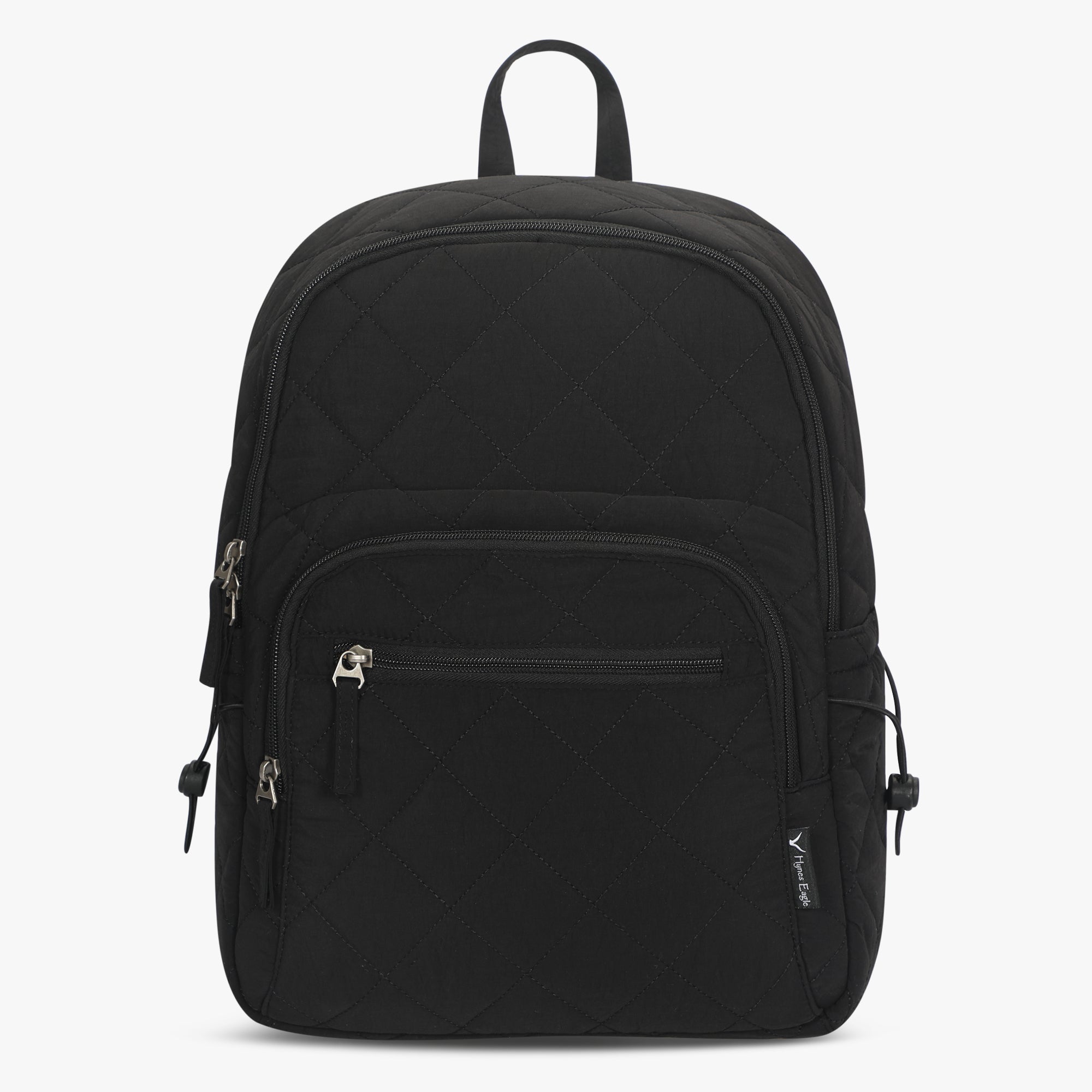 Hynes Eagle 20L Water-Resistant Nylon Laptop Backpack – Quilted Lightweight Design – Travel & School