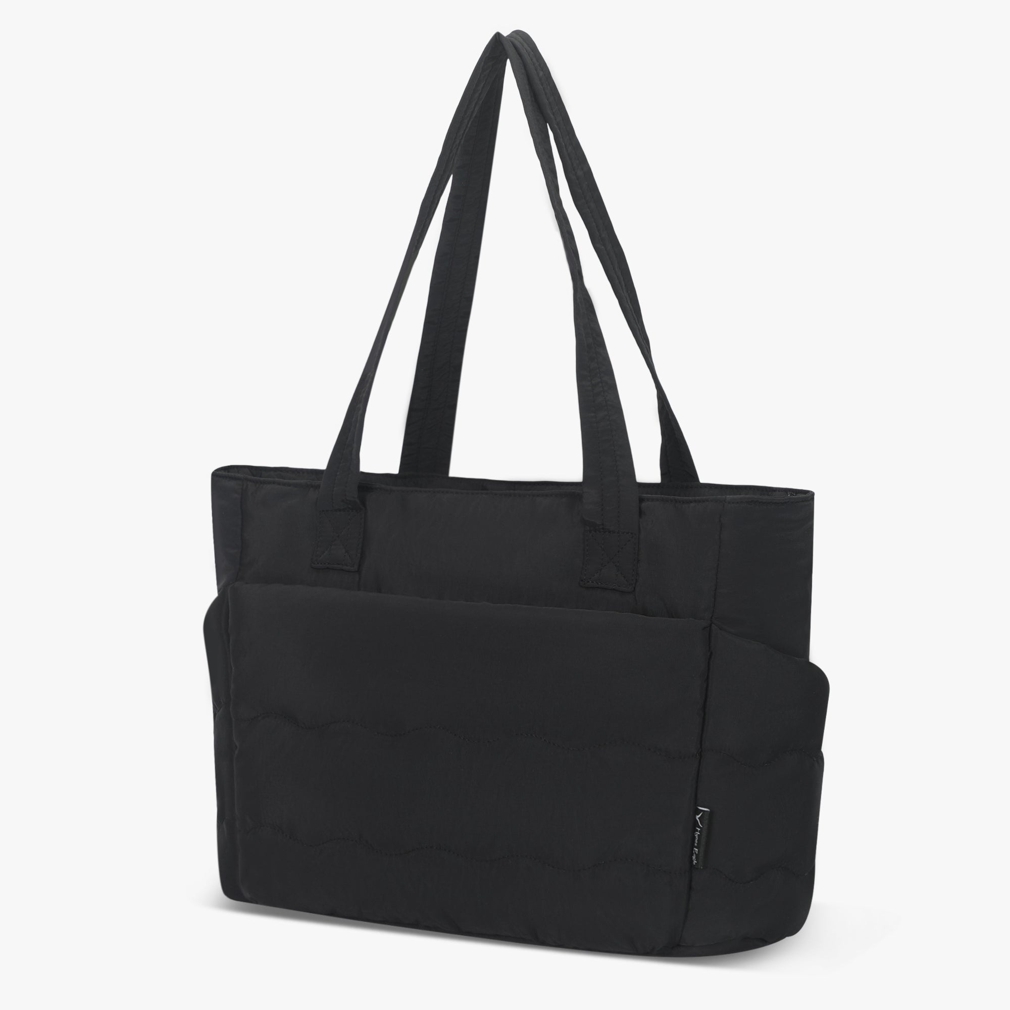 Hynes Eagle 20L Puffy Tote Bag – Lightweight Water-Resistant Work & Gym Bag with Laptop Sleeve, Luggage Strap & Smart Pockets
