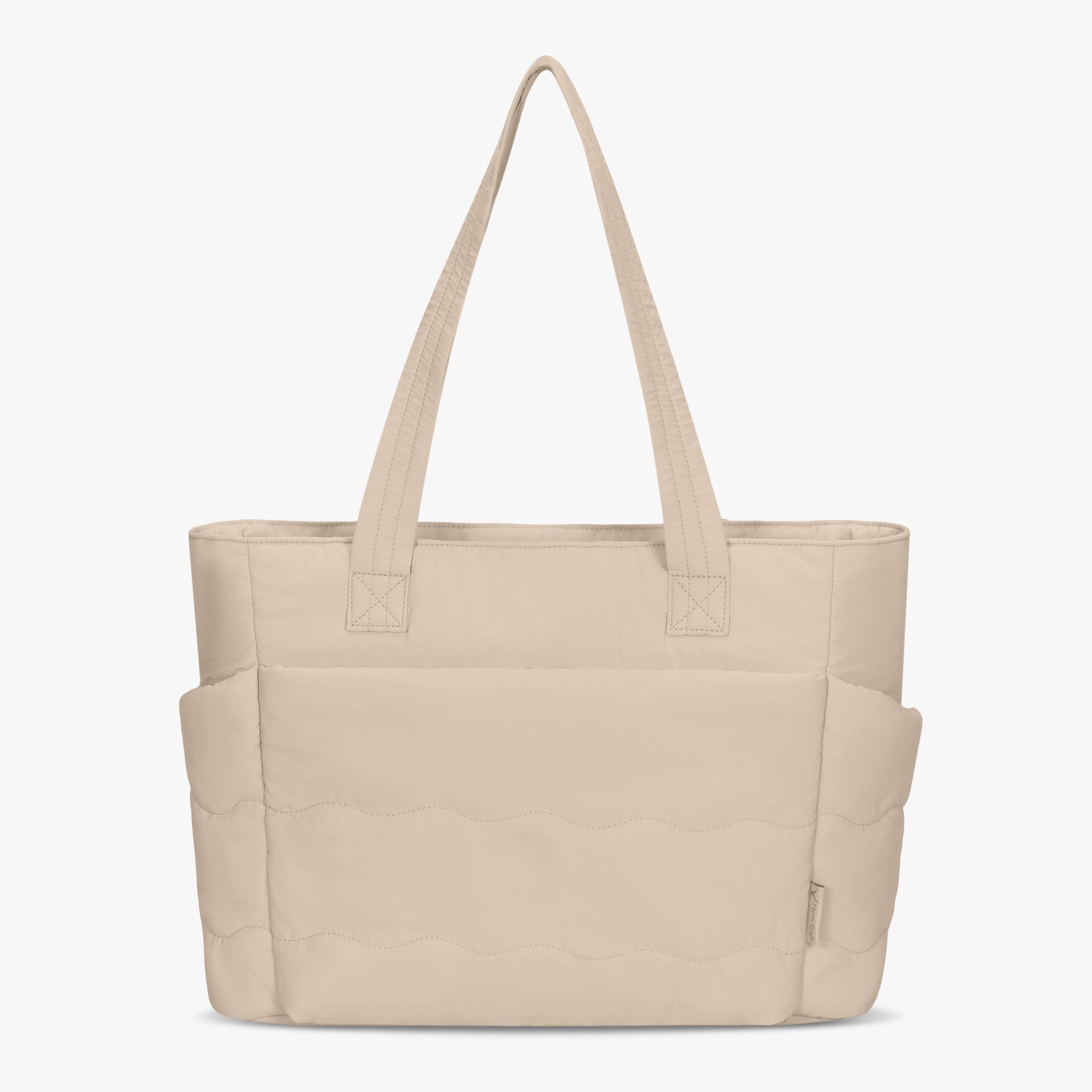 Hynes Eagle 20L Puffy Tote Bag – Lightweight Water-Resistant Work & Gym Bag with Laptop Sleeve, Luggage Strap & Smart Pockets
