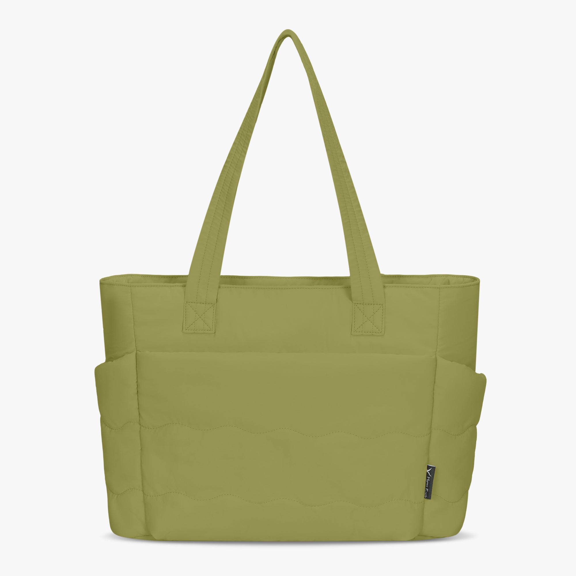 Hynes Eagle 20L Puffy Tote Bag – Lightweight Water-Resistant Work & Gym Bag with Laptop Sleeve, Luggage Strap & Smart Pockets