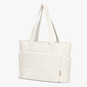 Hynes Eagle 20L Puffy Tote Bag – Lightweight Water-Resistant Work & Gym Bag with Laptop Sleeve, Luggage Strap & Smart Pockets