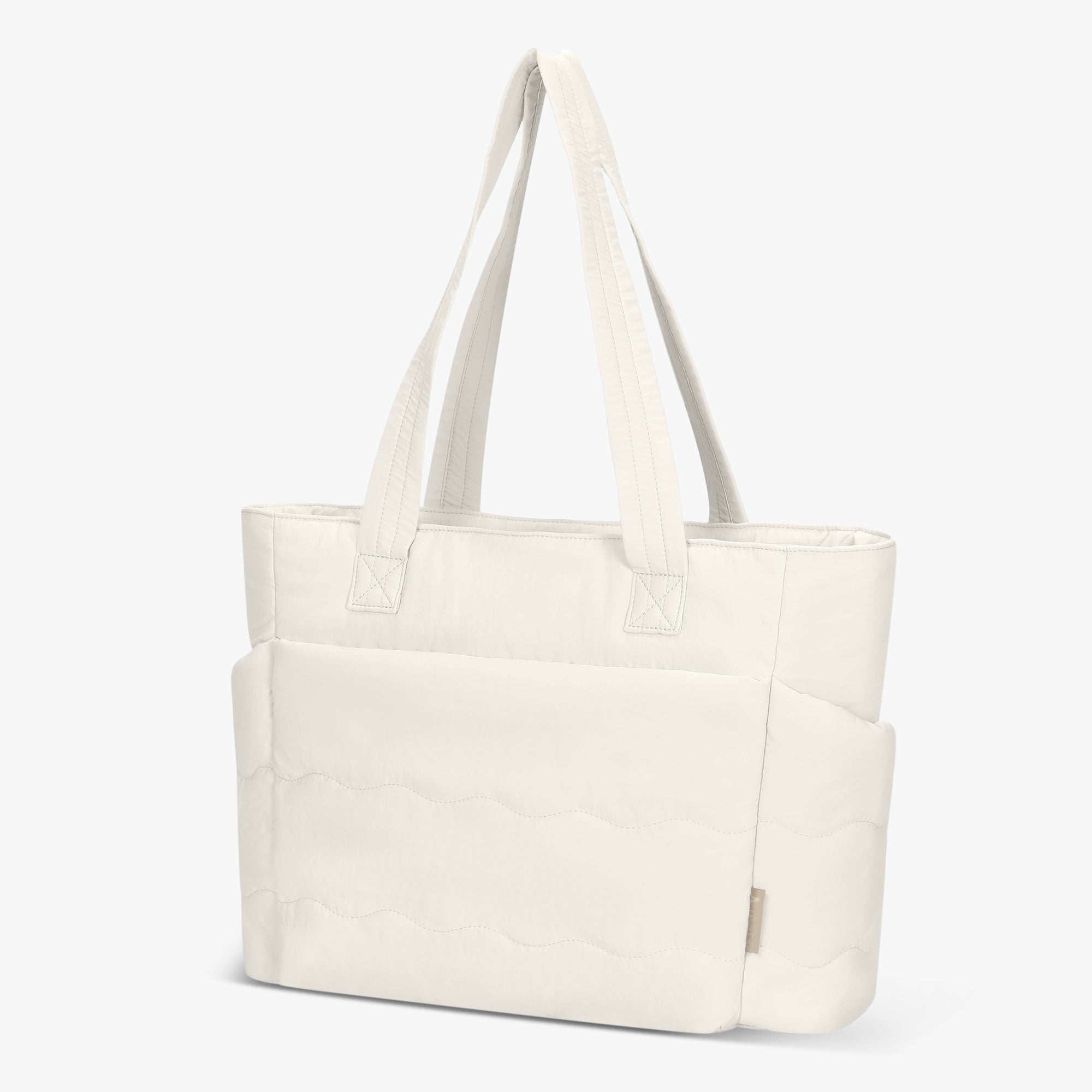 Hynes Eagle 20L Puffy Tote Bag – Lightweight Water-Resistant Work & Gym Bag with Laptop Sleeve, Luggage Strap & Smart Pockets