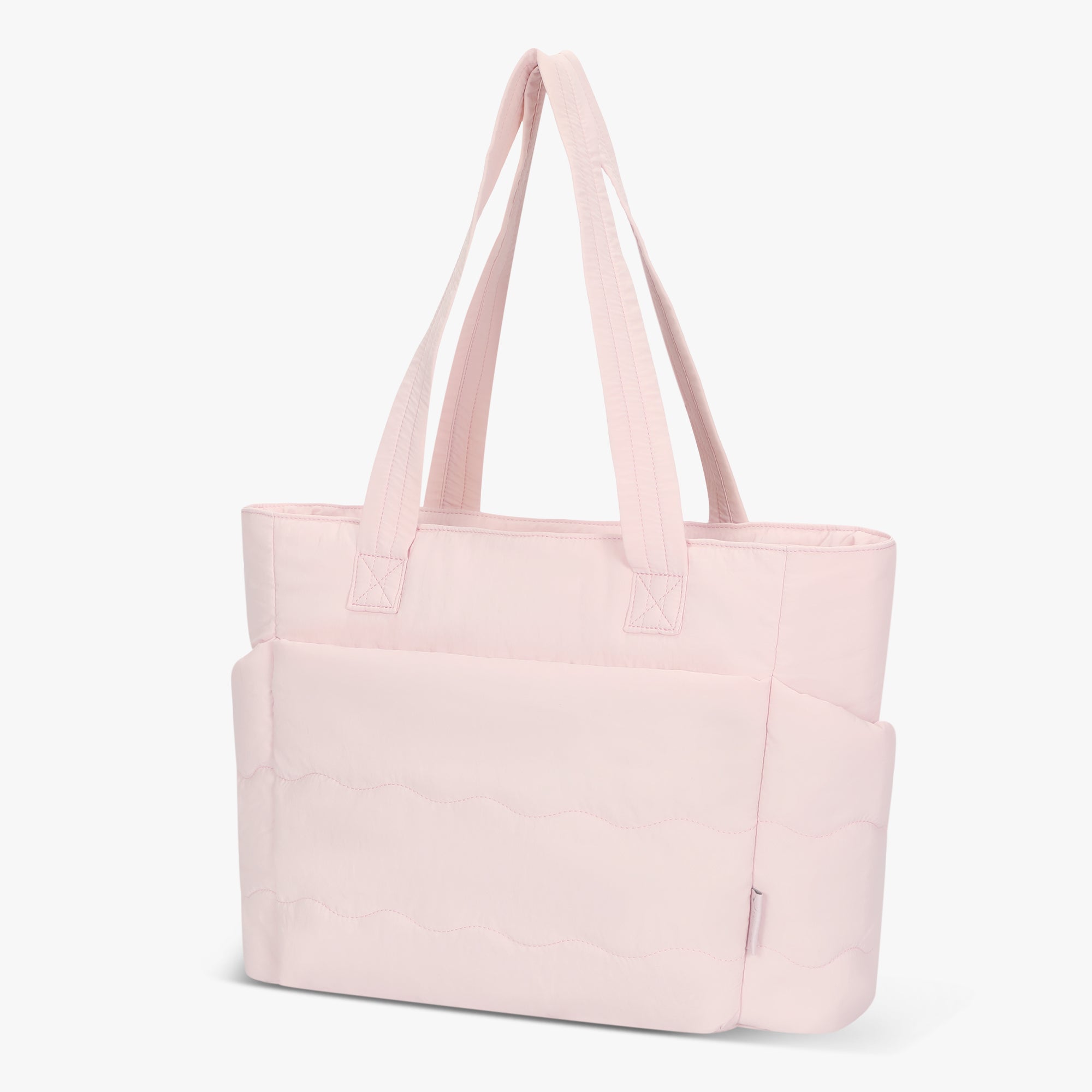 Hynes Eagle 20L Puffy Tote Bag – Lightweight Water-Resistant Work & Gym Bag with Laptop Sleeve, Luggage Strap & Smart Pockets