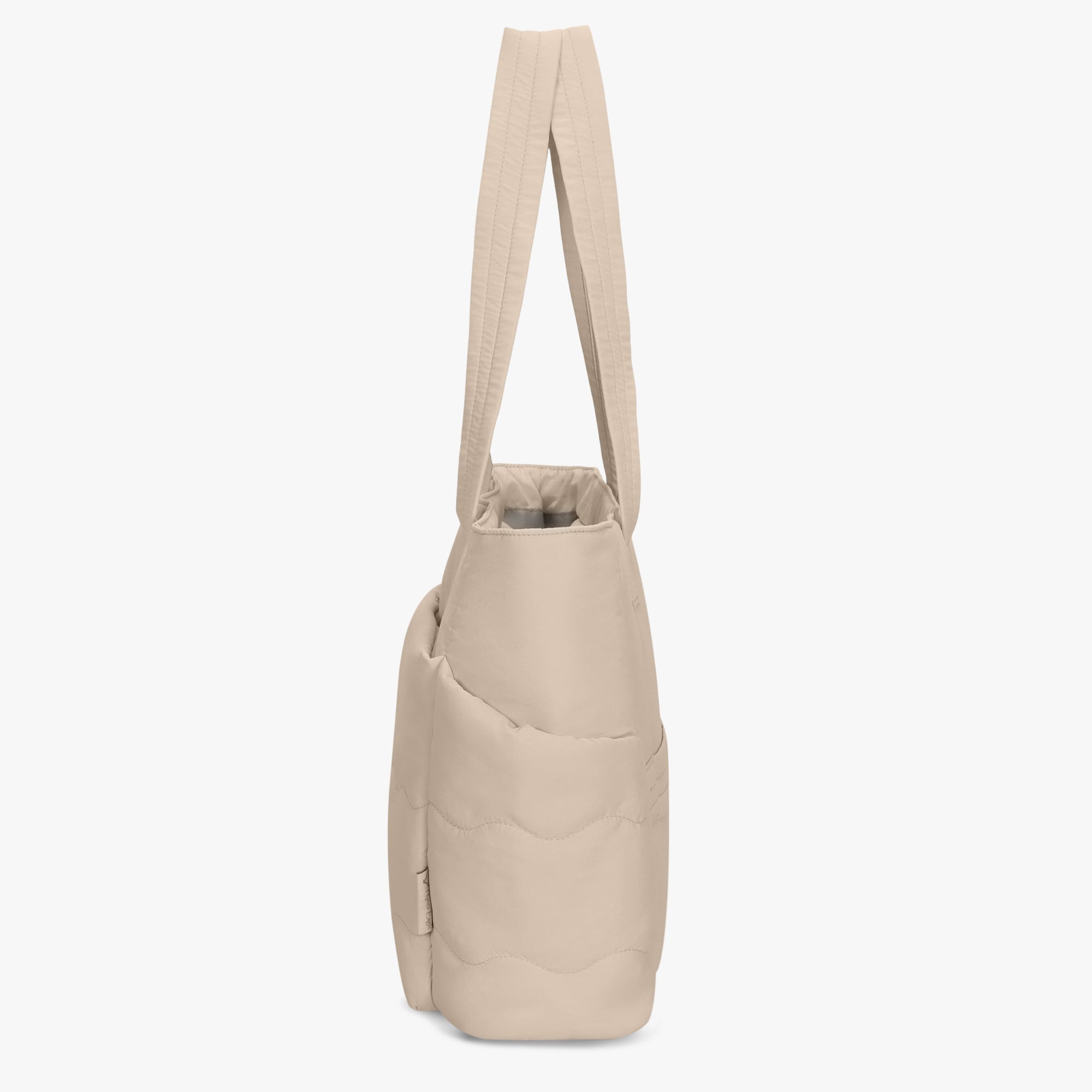 Hynes Eagle 20L Puffy Tote Bag – Lightweight Water-Resistant Work & Gym Bag with Laptop Sleeve, Luggage Strap & Smart Pockets