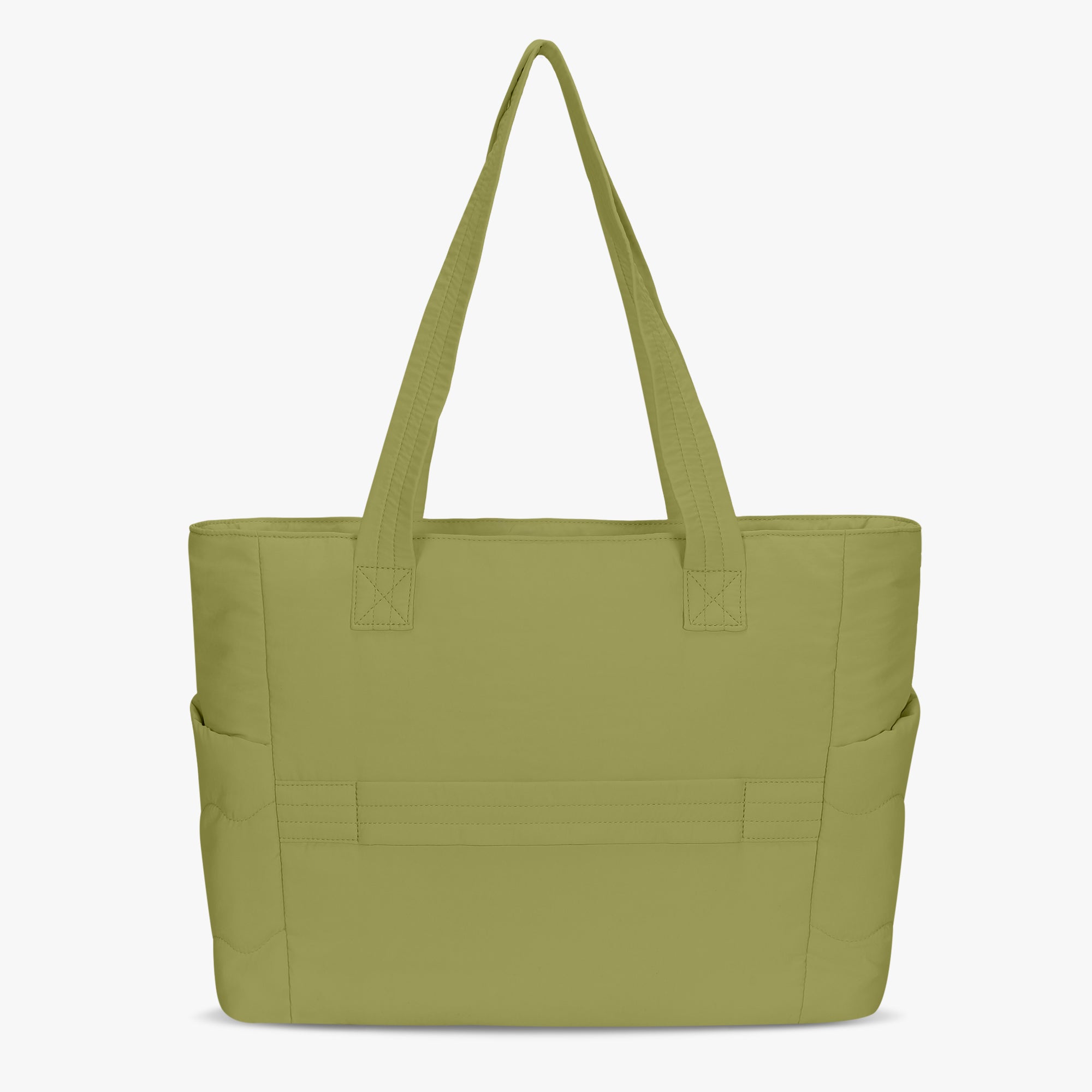 Hynes Eagle 20L Puffy Tote Bag – Lightweight Water-Resistant Work & Gym Bag with Laptop Sleeve, Luggage Strap & Smart Pockets