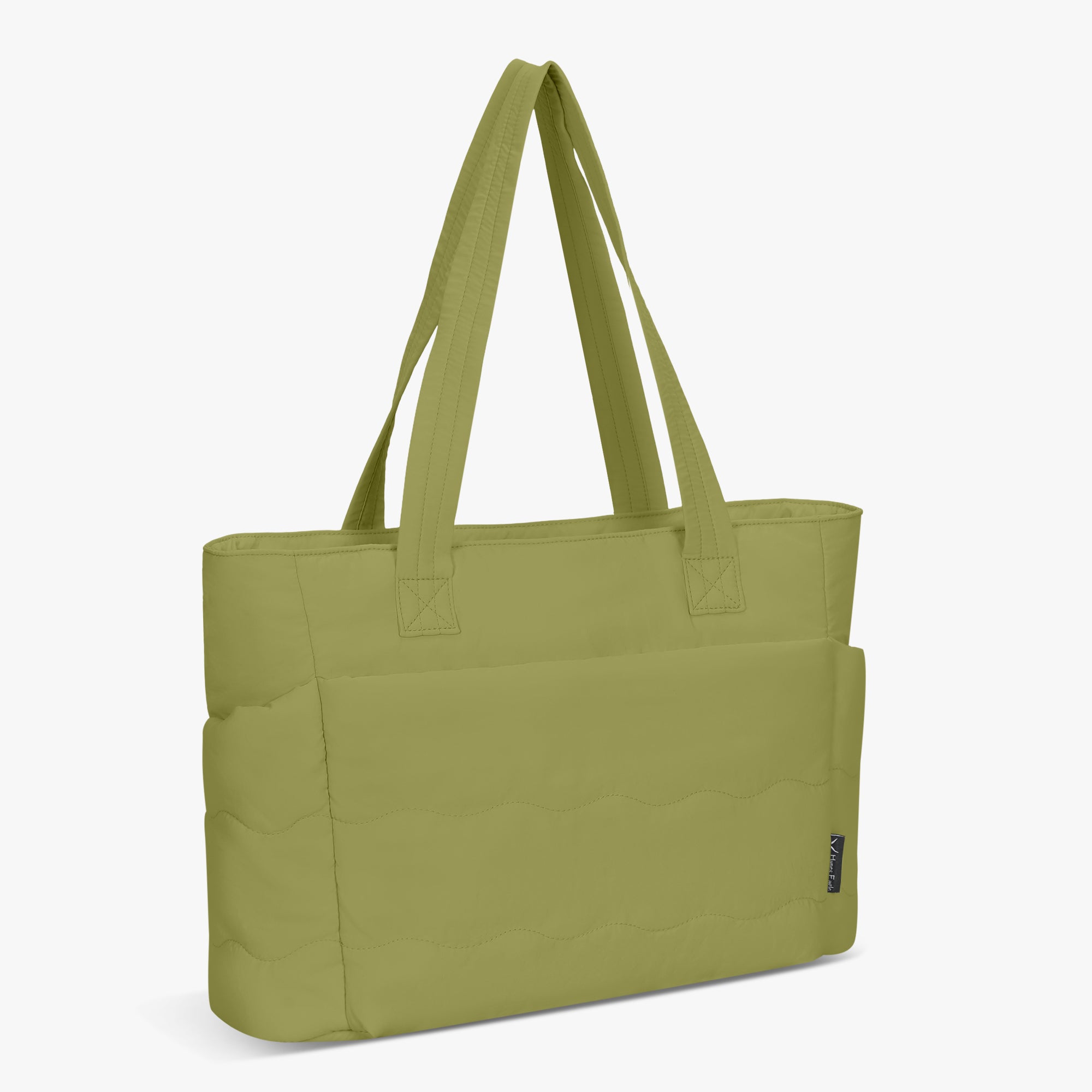 Hynes Eagle 20L Puffy Tote Bag – Lightweight Water-Resistant Work & Gym Bag with Laptop Sleeve, Luggage Strap & Smart Pockets
