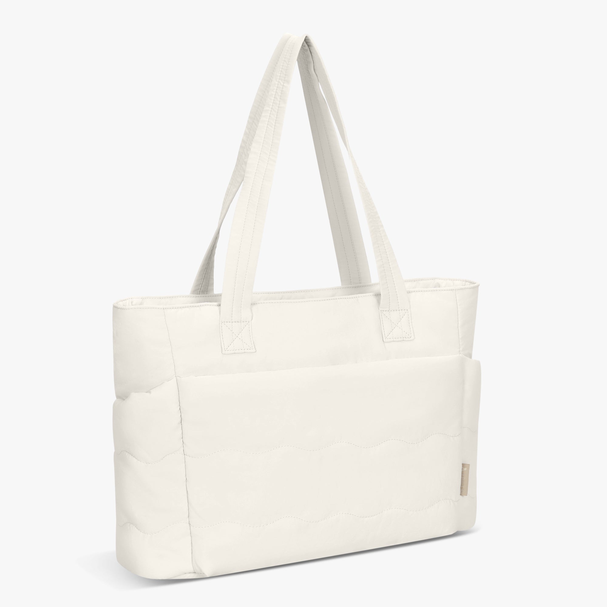 Hynes Eagle 20L Puffy Tote Bag – Lightweight Water-Resistant Work & Gym Bag with Laptop Sleeve, Luggage Strap & Smart Pockets