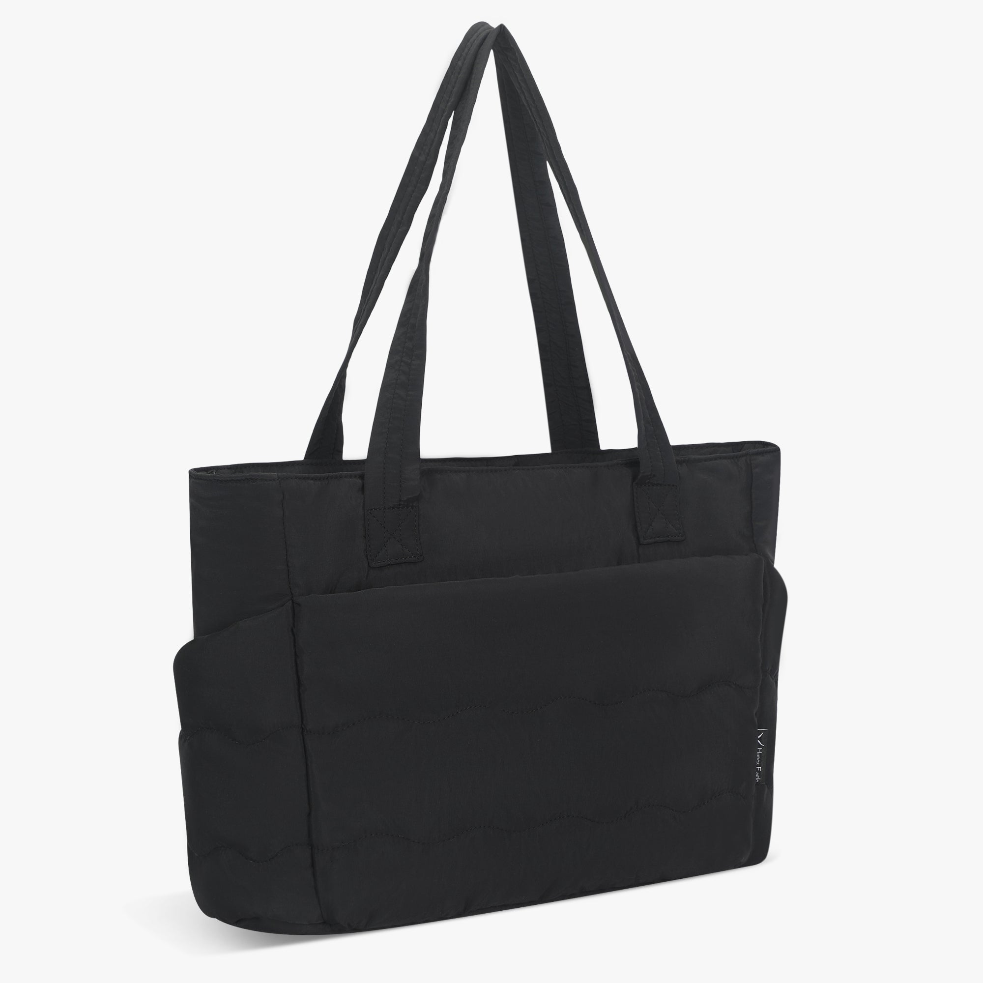 Hynes Eagle 20L Puffy Tote Bag – Lightweight Water-Resistant Work & Gym Bag with Laptop Sleeve, Luggage Strap & Smart Pockets
