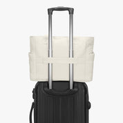 Hynes Eagle 20L Puffy Tote Bag – Lightweight Water-Resistant Work & Gym Bag with Laptop Sleeve, Luggage Strap & Smart Pockets