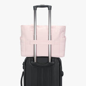 Hynes Eagle 20L Puffy Tote Bag – Lightweight Water-Resistant Work & Gym Bag with Laptop Sleeve, Luggage Strap & Smart Pockets