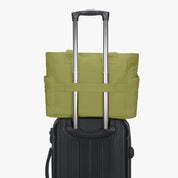 Hynes Eagle 20L Puffy Tote Bag – Lightweight Water-Resistant Work & Gym Bag with Laptop Sleeve, Luggage Strap & Smart Pockets