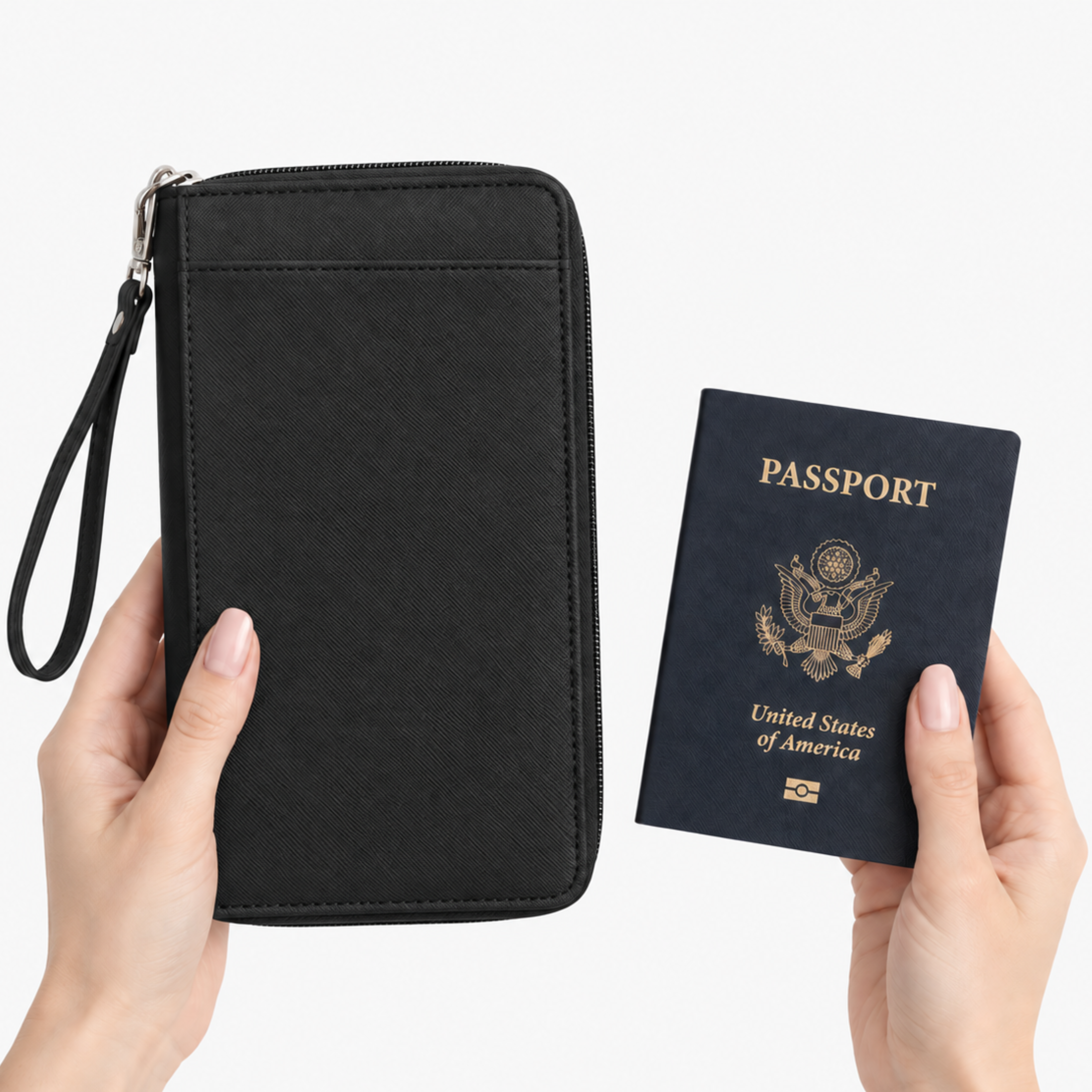 Luxe RFID Travel Passport Wallet – Hynes Eagle