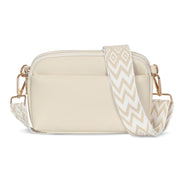 PU Crossbody Bag-Beige