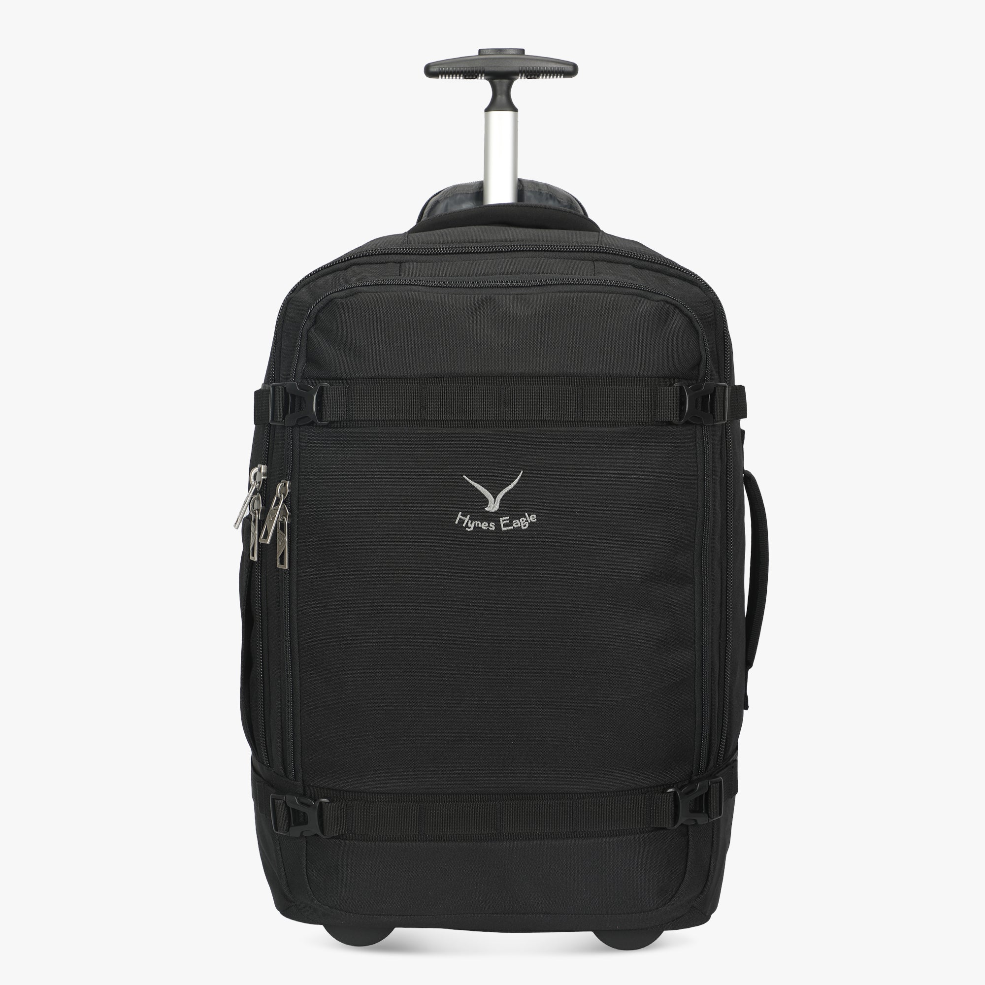 Convertible Wheeled Laptop Carry-On Bag (42L) – Hynes Eagle – Black