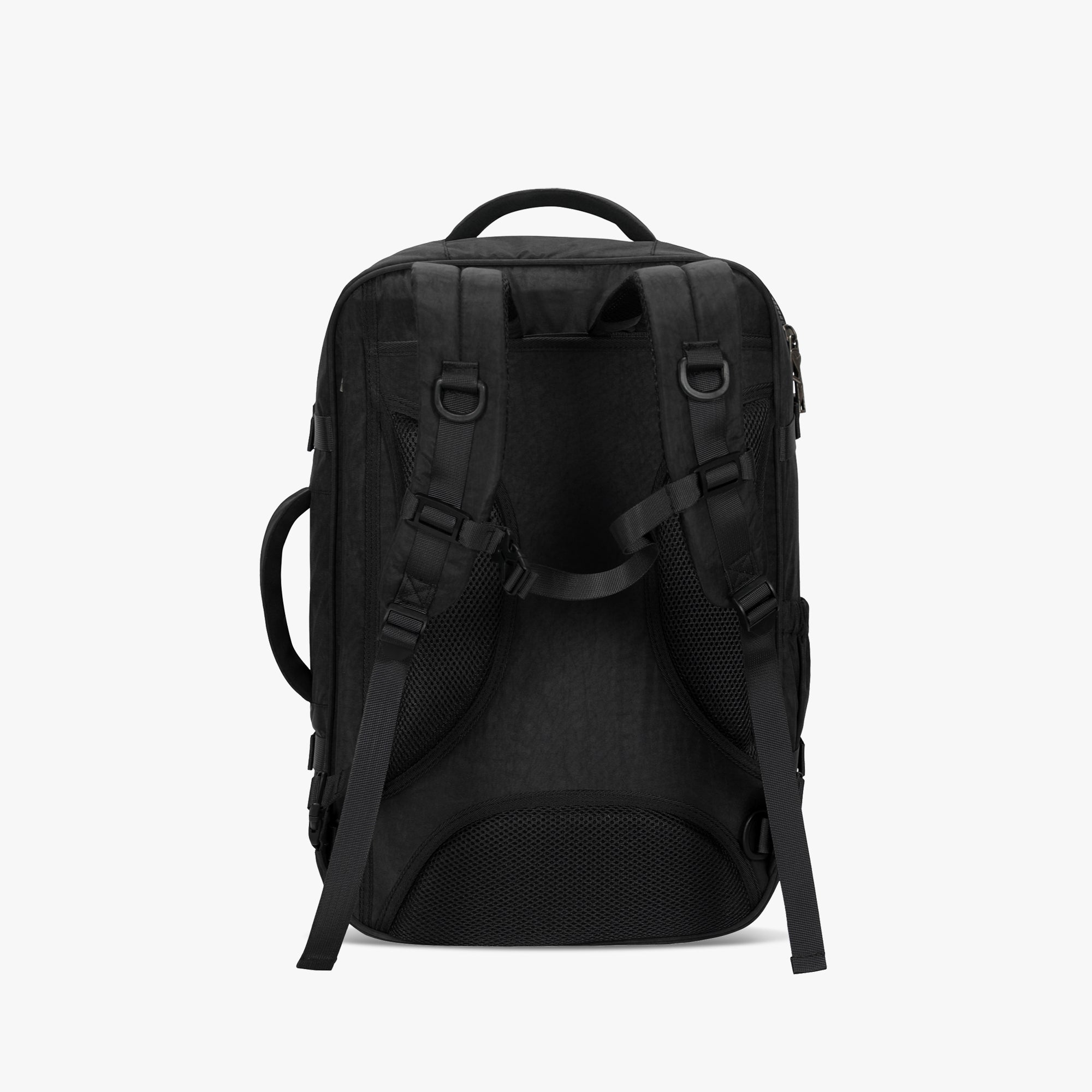 Voyager 44L Expandable Travel Backpack x PackPal Cube Set-Black