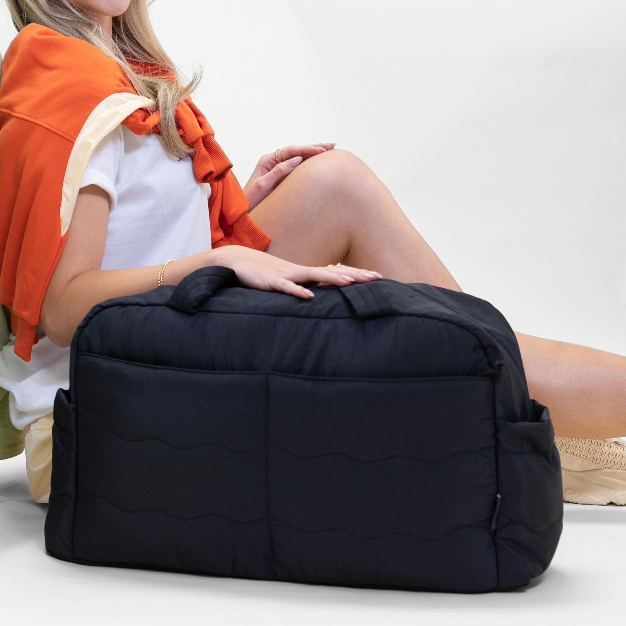 Hynes Eagle 31L Lightweight Weekender Travel Bag – Water-Resistant Carry-On Duffel with Laptop Sleeve, Shoe Pocket & Crossbody Strap