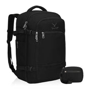 Classic Route 40L Carry On Backpack + Wristlet Bag