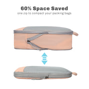 Hynes Eagle 2 Piece/ 4 Piece/ 6 Piece Compression Packing Cube Set – Water-Resistant Luggage Organizers for Travel