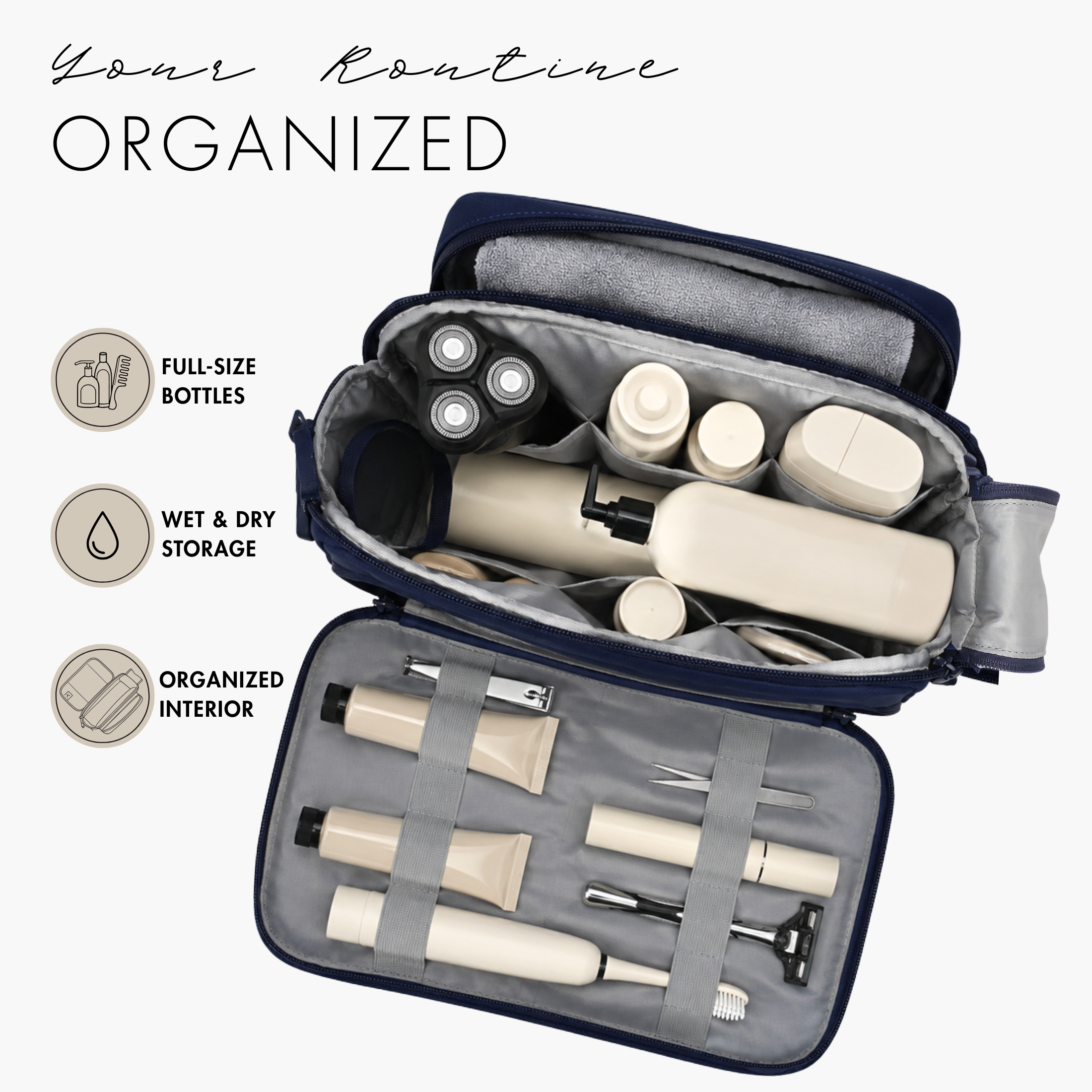 Travel Essentials Toiletry Bag – Hynes Eagle