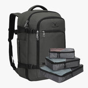 Classic Route 40L Carry On Backpack x PackPal Cube Set-Dark Gray