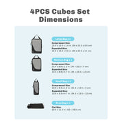 Compression Cubes Set 2 Piece/ 4 Piece/ 6 Piece