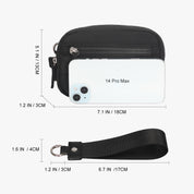 RFID Wristlet Wallet-Black