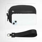Hynes Eagle Puffer Wristlet Wallet – Women RFID Wallet Purse with Removable Strap, Water-Repellent & Lightweight Design
