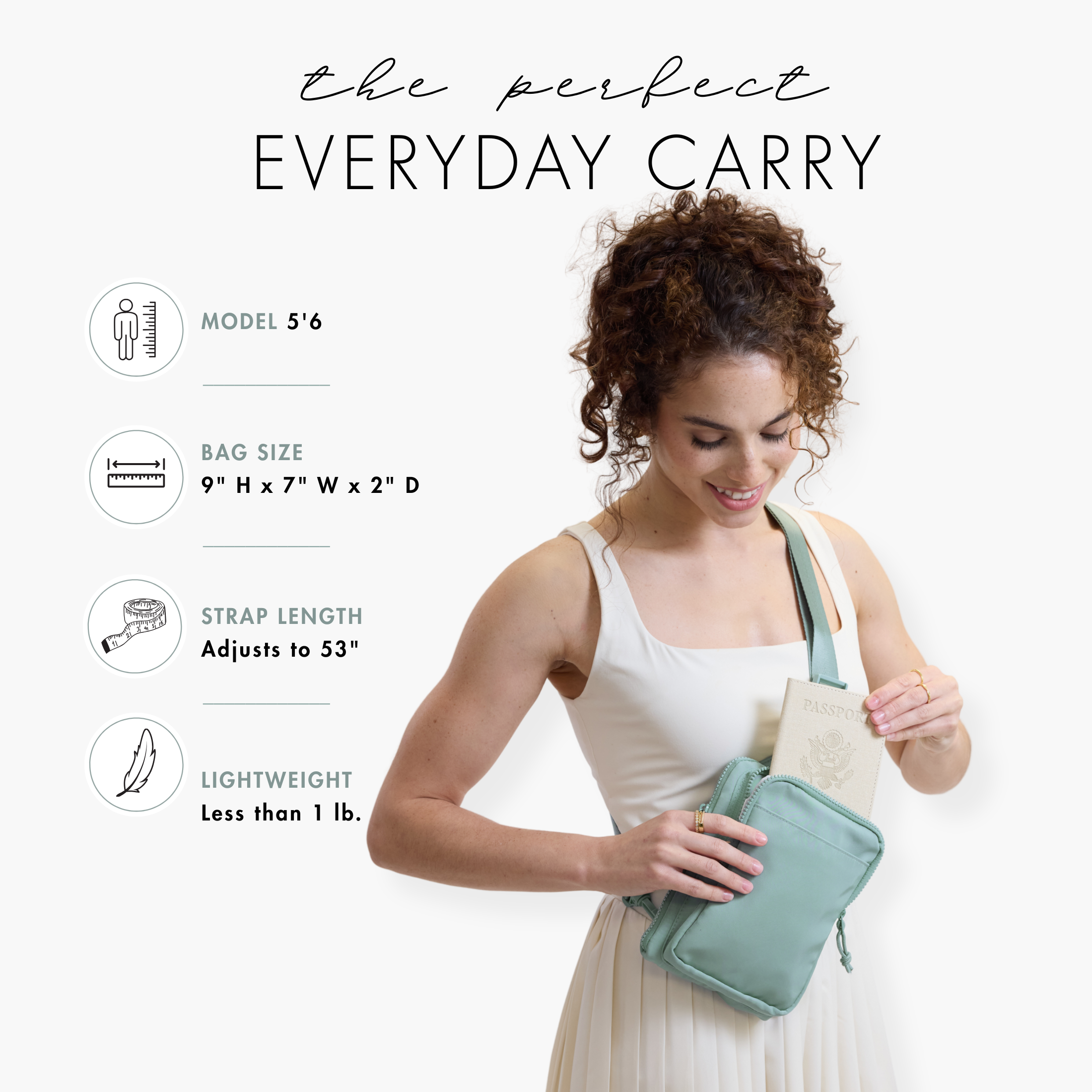 Motion Crossbody Sling Bag – Hynes Eagle