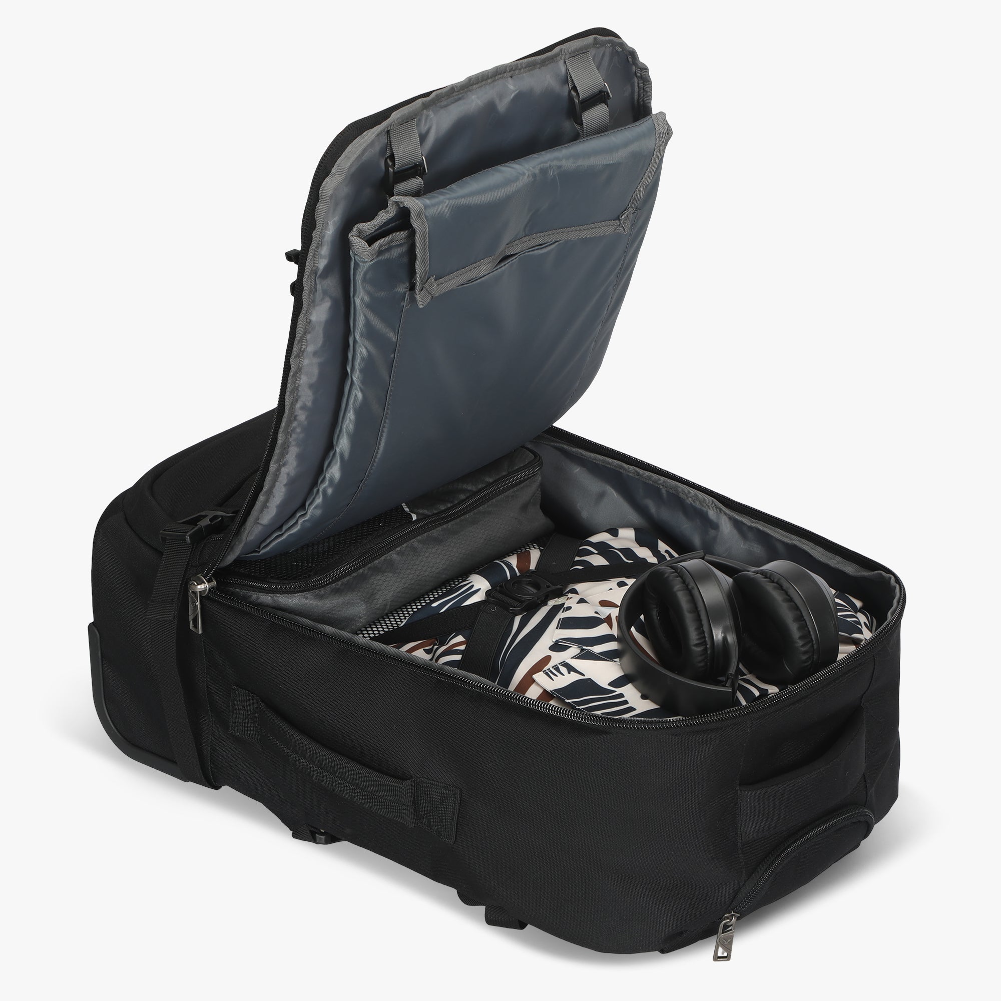GlidePath 42L Rolling Backpack x PackPal Cube Set-Black