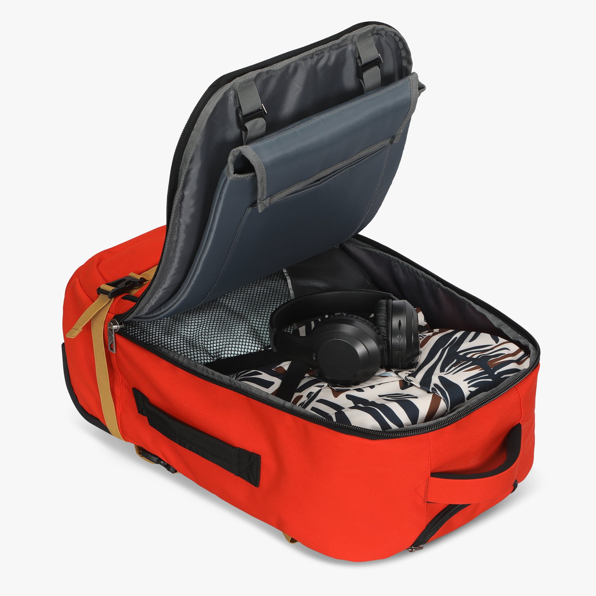 GlidePath 42L Rolling Backpack-Orange Red Updated