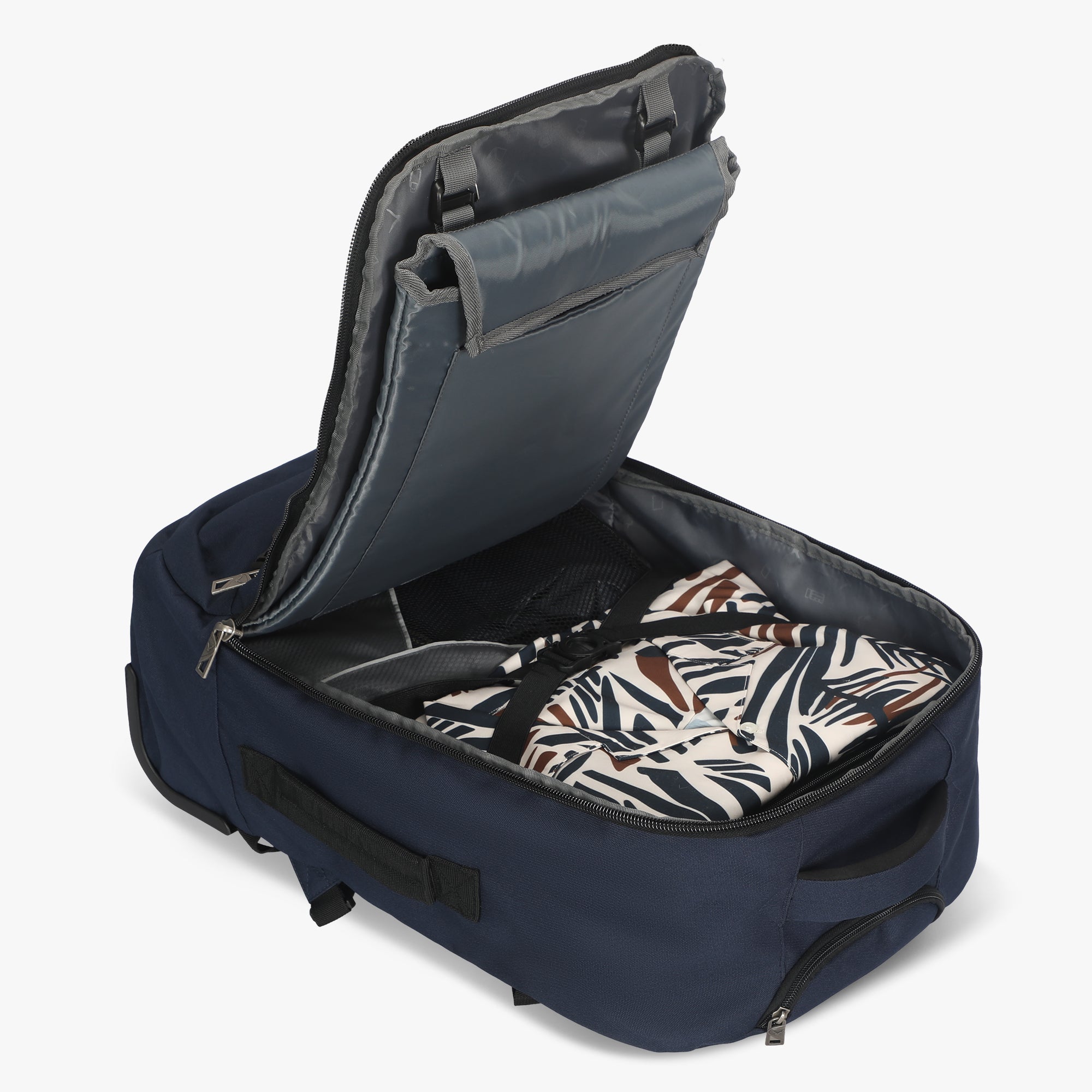 GlidePath 42L Rolling Backpack-Navy Updated