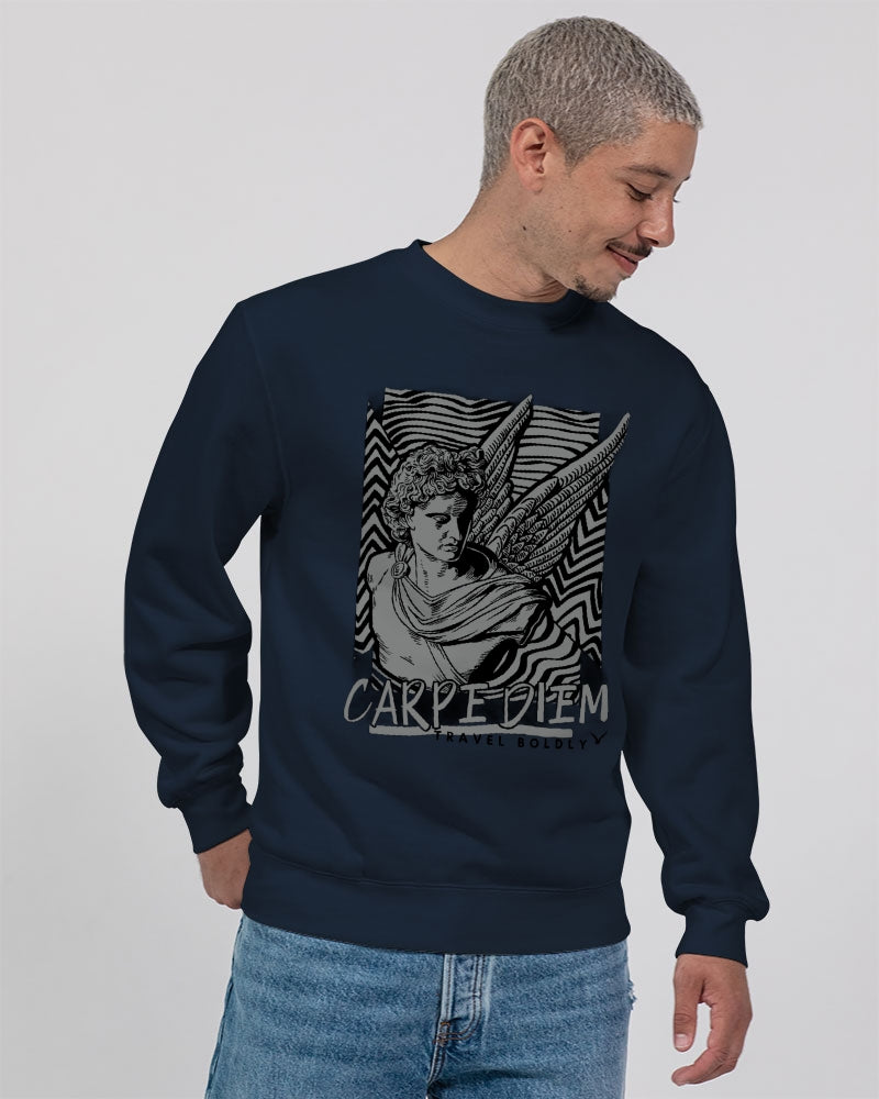 Travel Boldly Unisex Premium Crewneck Sweatshirt | Lane Seven